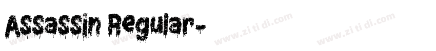 Assassin Regular字体转换